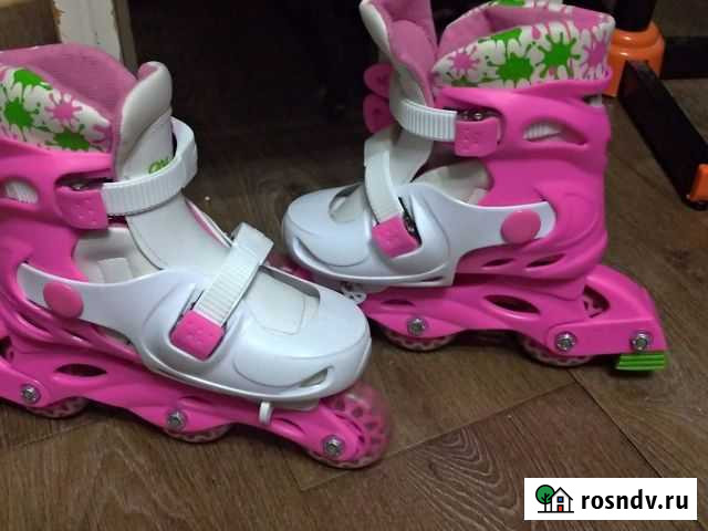 Роликовые коньки детские раздвижные Волгоград - изображение 1