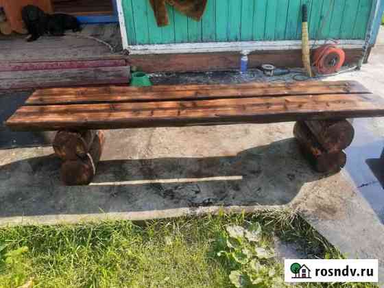 Продам лавку из бревна Киселевск