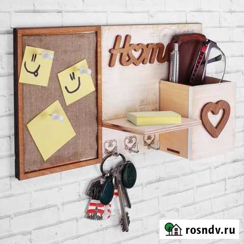 Ключница с полкой Home 3543889 Чита - изображение 1