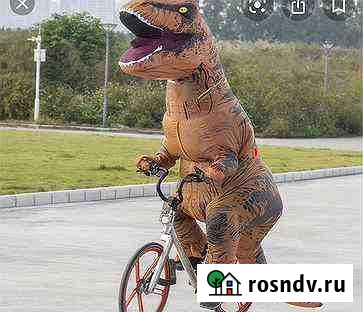 Костюм динозавра. Тирекс. Надувной костюм. Костюм Самара - изображение 1