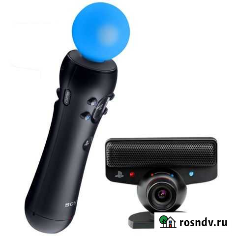 PS Move Motion Controller+камера PS3 Магнитогорск - изображение 1