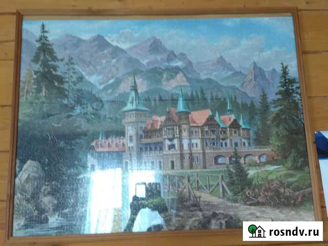 Рама деревянная со стеклом 70*90 Кондратово - изображение 1