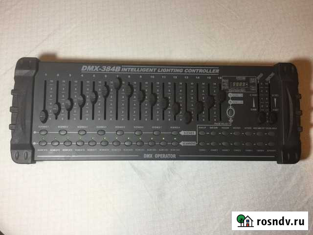 Пульт управления светом DMX-384B Смоленск - изображение 1