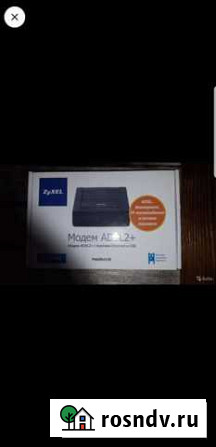 Модем zyxel adsl2+ с портами Ethernet и USB новый Туймазы - изображение 1