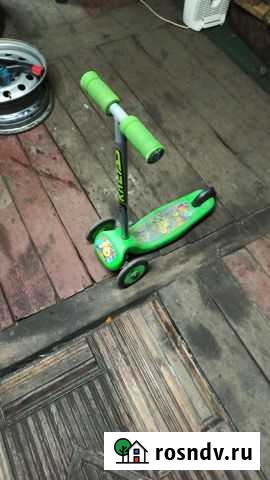 Самокат детский трехколесный бу Мурманск - изображение 1