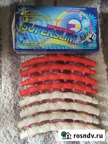 Массажный и обычный обручи (хулахупы) Кувандык - изображение 1