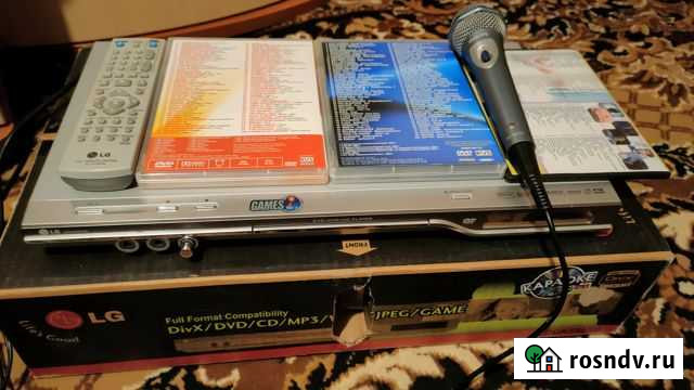 Dvd проигрыватель с караоке LG Воркута - изображение 1