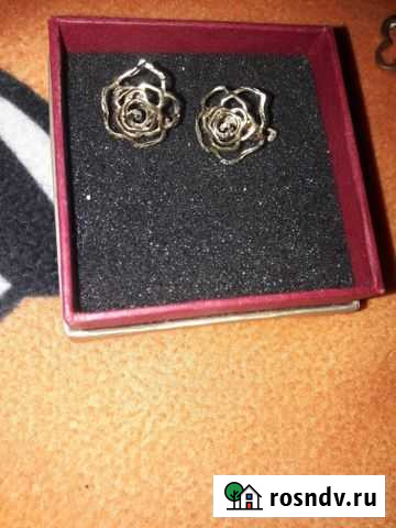 Золотые серьги Ялта - изображение 1