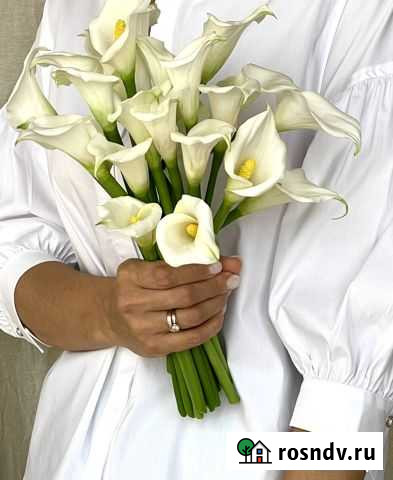 Цветы ручной работы, каллы, подарок Сочи - изображение 1