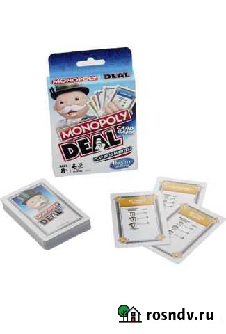 Игра настольная Monopoly Карточная монополия Сделк Владимир - изображение 1