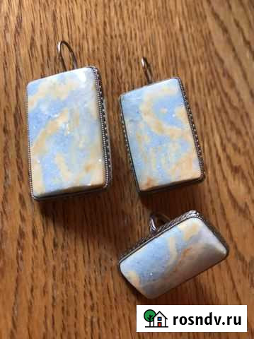 Комплект украшений с натуральным камнем Балашиха - изображение 1