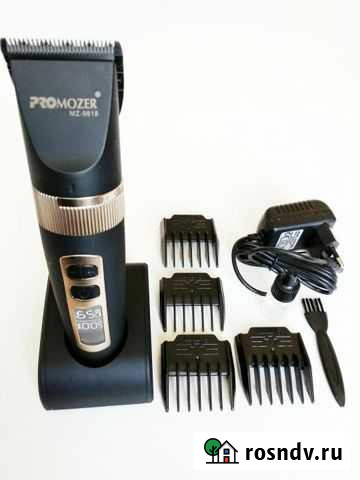Профессиональная машинка для стрижки Promozer 9818 Новосибирск - изображение 1