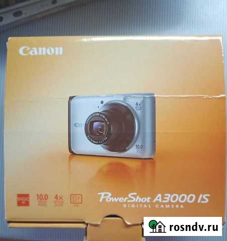 Компактный фотоаппарат Canon A3000IS Красногорск - изображение 1