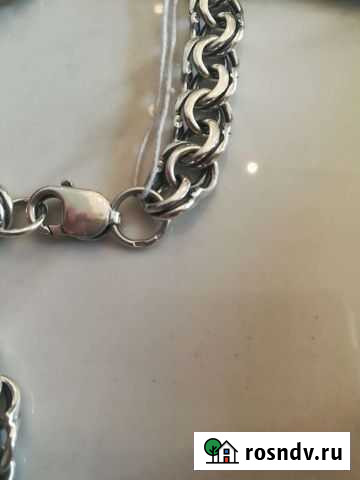 Серебряная цепочка мужская Елизово - изображение 1