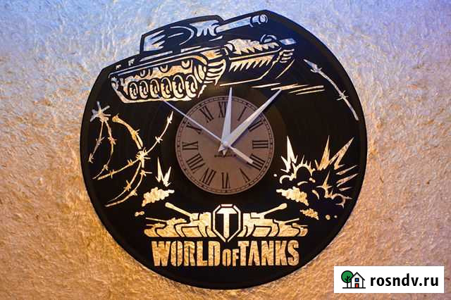 Часы Танки World of Tanks подарок мужчине Владимир - изображение 1