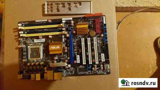 Asus p5q se plus 775 сокет Струнино