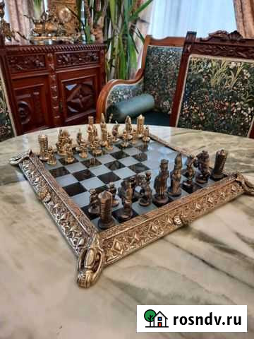 Шахматы бронза 50 на 50 Северская - изображение 1
