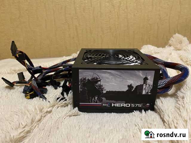 Блок питания 575w AeroCool hero 80 plus bronze Киров - изображение 1