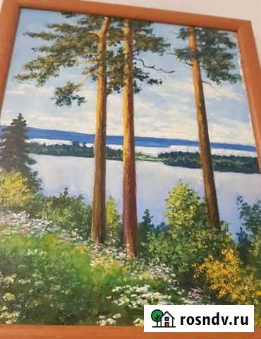 Продаю картину Кончезеро Карелия 1996 г Петрозаводск - изображение 1