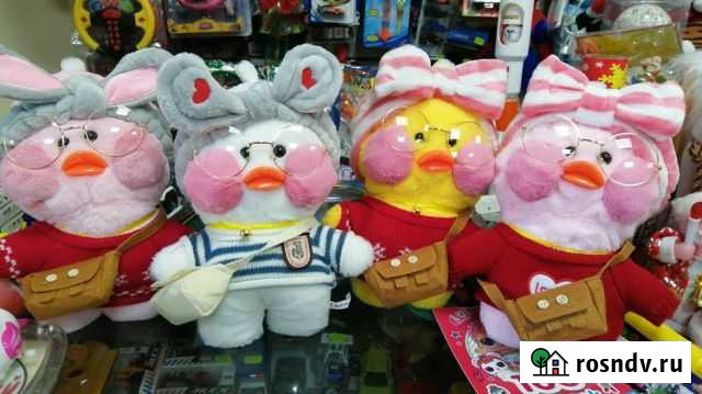 Мягкая игрушка Уточка лалафанфан lalafanfan Курск - изображение 1