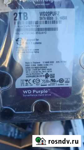 Жесткий диск 2 тб новый Владикавказ - изображение 1