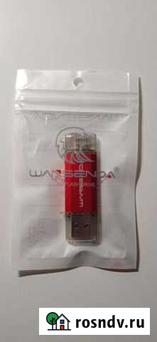 USB флэшка 32 gb +Tipe-C Киров - изображение 1