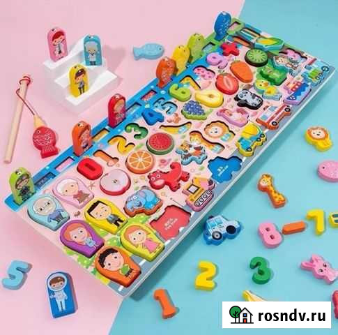 Детская развивающая игра 7 в 1 Омск - изображение 1
