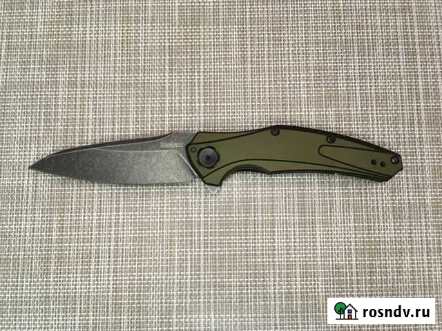 Нож Kershaw Bareknuckle Blackwash cталь 14C28N Иваново - изображение 1