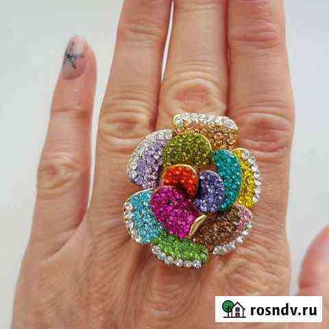 Кольцо с кристаллами Swarovski Elements Симферополь