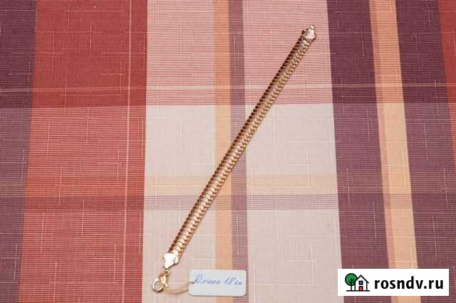 Браслет бижутерия под золото 18см новый Пенза - изображение 1