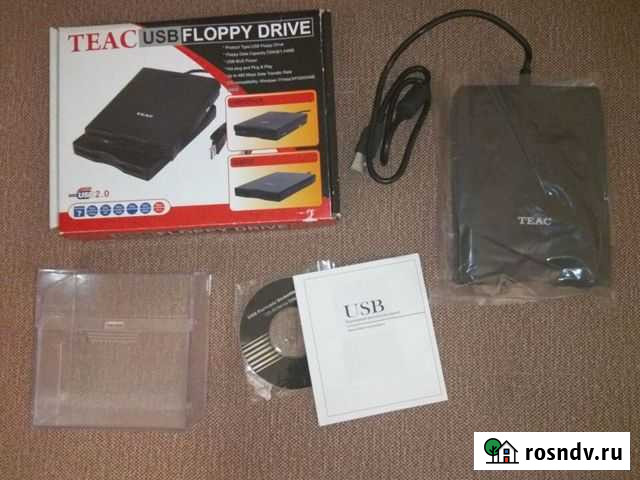 USB Floppy Teac (Внешний флоппи дисковод) Обнинск - изображение 1