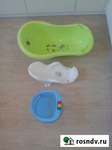 Ванночка, горка и стульчик для купания Оренбург - изображение 1