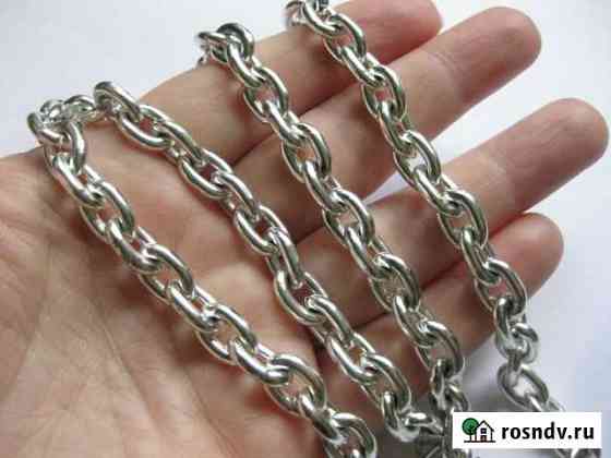 Серебряная цепочка якорная,серебро,105 Ростов-на-Дону
