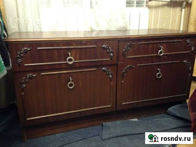 Мебель: тумба под тв, (трюмо), две тумбочки за всё Сертолово - изображение 1