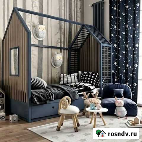 Кроватка домик из массива в наличии Екатеринбург - изображение 1