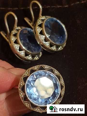 Серебряный комплект украшений Нальчик - изображение 1