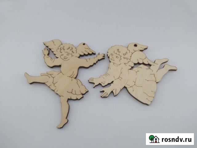 Новогодние деревянные игрушки на елку Рязань - изображение 1