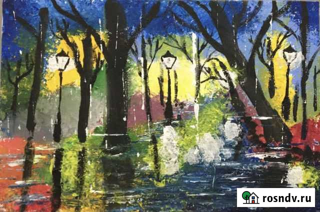 Картина холст акрил Тверь - изображение 1