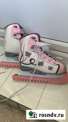 Коньки фигурные детские 33 размер Барнаул - изображение 1