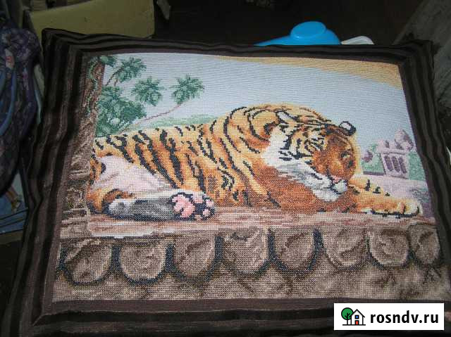 Подушка,вышивка ручной работы Вологда - изображение 1