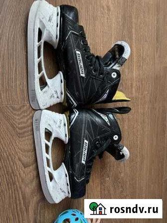 Хоккейные коньки bauer Новосибирск - изображение 1