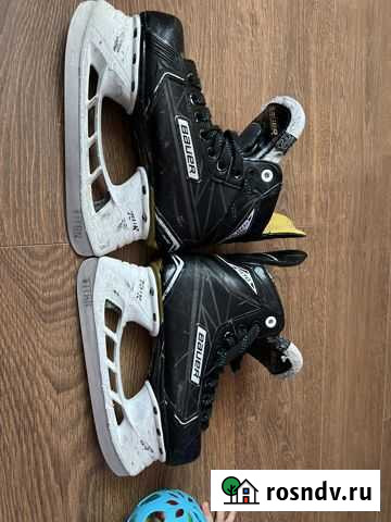 Хоккейные коньки bauer Новосибирск - изображение 1