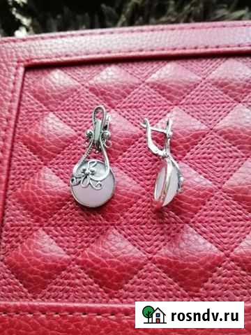 Серебряные серьги новые Всеволожск - изображение 1