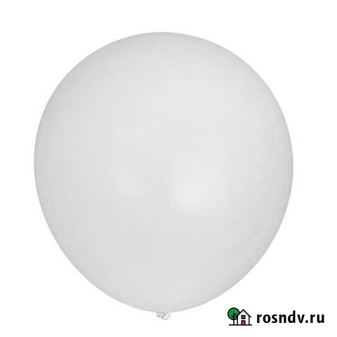 Шары латекс 15 шт. 30 см, Белый Ухта - изображение 1
