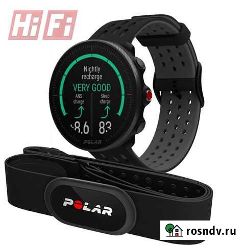 Polar Vantage M2 Black + Polar H10 в наличии Петрозаводск - изображение 1