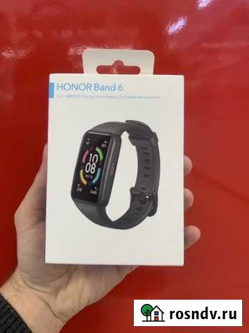 Фитес браслет Honor Band 6 black Ставрополь - изображение 1