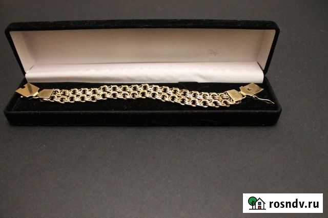 Серебрянный браслет на руку мужской Челябинск - изображение 1