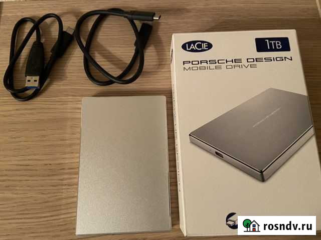 Внешний жесткий диск Tape.C.Porsche Design 1Tb Сочи - изображение 1