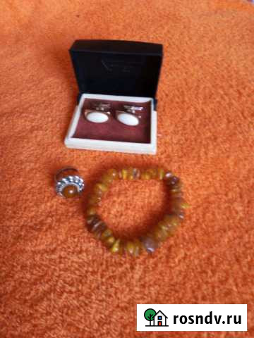 Запонки, кольцо и браслет Кемерово - изображение 1