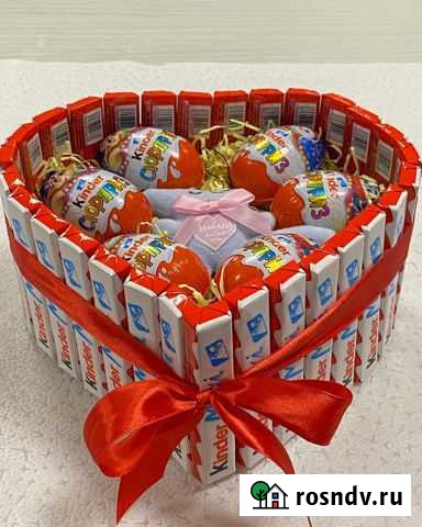 Торт из киндеров Первомайский - изображение 1